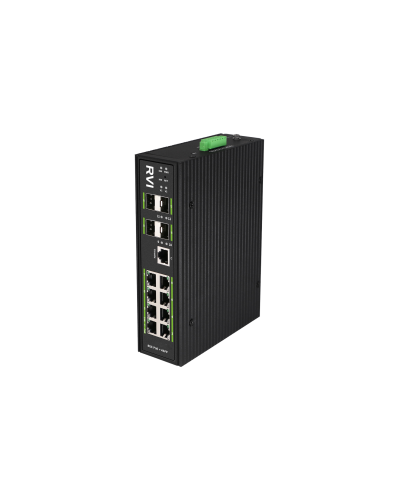 RVi-1NSIM8GP-4S. Коммутатор с питанием по PoE. RVi в Хабаровске