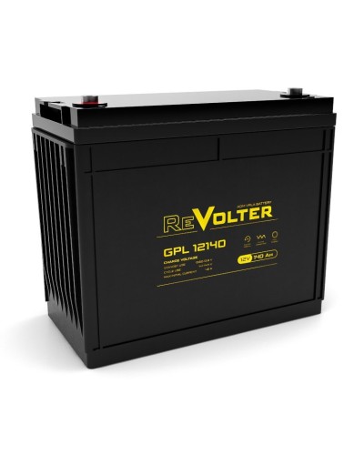Revolter GPL 12140. Аккумулятор автомобильный герметичный свинцово-кислотный. Revolter в Хабаровске