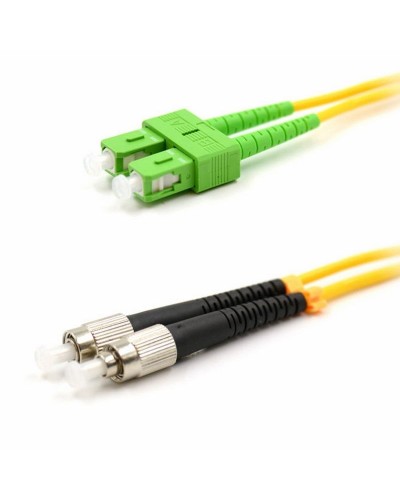 Патч-корд оптический переходной (SM), 9/125 (OS2), SC/APC-FC/UPC, (Duplex), PVC, 5м REXANT (50-2857-1): Патч-корд оптический в Хабаровске