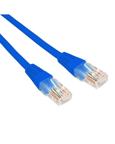 Патч-корд U/UTP CAT 6, RJ45-RJ45, 26AWG, LSZH, синий, 1.5м REXANT (02-0294-105). Патч-корд UTP. Rexant в Хабаровске