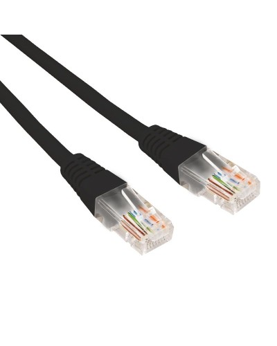 Патч-корд U/UTP CAT 6, RJ45-RJ45, 26AWG, LSZH, черный, 1м REXANT (02-0292-1). Патч-корд UTP. Rexant в Хабаровске