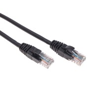 Патч-корд U/UTP, CAT 5e, RJ45-RJ45, 26AWG, LSZH, черный, 5м  REXANT (02-0102-5). Патч-корд UTP. Rexant