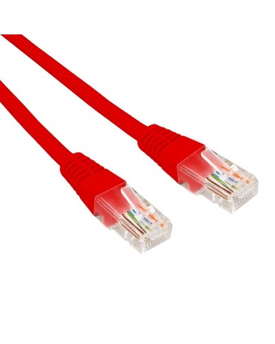 Патч-корд U/UTP CAT 6, RJ45-RJ45, 26AWG, LSZH, красный, 3м REXANT (02-0293-3). Патч-корд UTP. Rexant в Хабаровске