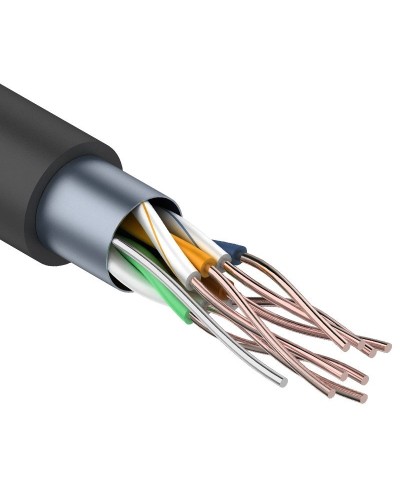 F/UTP 4PR 24AWG CAT5e 305м OUTDOOR REXANT (01-0146). Кабель «витая пара» (LAN) для структурированных систем связи. Rexant в Хабаровске