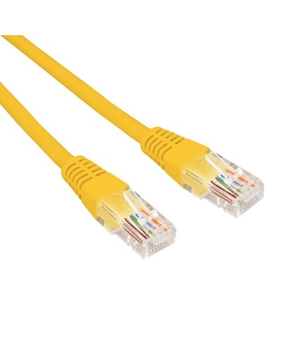Патч-корд U/UTP CAT 6, RJ45-RJ45, 26AWG, LSZH, желтый, 3м REXANT (02-0295-3). Патч-корд UTP. Rexant в Хабаровске