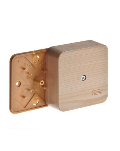 Коробка TYCO ОП 79х79х32мм IP40 сосна (65004-27М). Коробка распределительная. RuVinil в Хабаровске