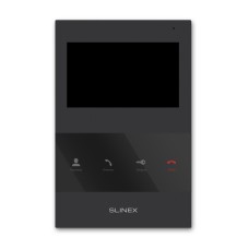 SQ-04M (черный). Монитор домофона цветной. SLINEX