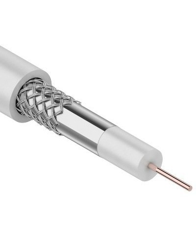 RG-6, CCS 1,00(15%) Al 32х0,12 In PVC. Кабель коаксиальный омедненный. SUPRLAN в Хабаровске