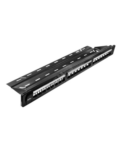 Модульная патч-панель 19", под 24 модуля Keystone, UTP, 1U (10-0401): Модульная патч-панель под 24 модуля, UTP, 1U в Хабаровске