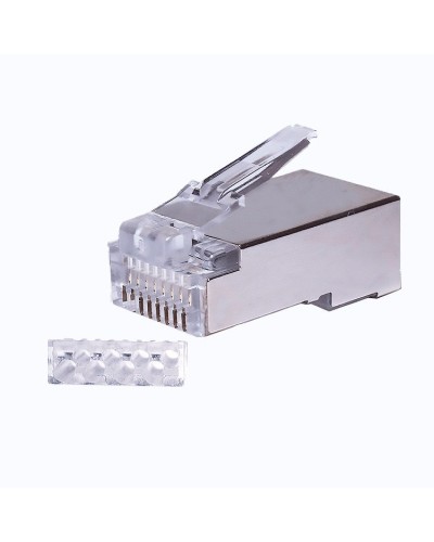 Коннекторы 8P8C FTP Cat.6 3U (RJ-45) (100шт) (10-0202). Разъем RJ-45. SUPRLAN в Хабаровске