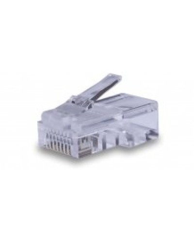 Коннекторы 8P8C UTP Cat.5e 3U (RJ-45) (100шт) (10-0205). Разъем RJ-45. SUPRLAN в Хабаровске