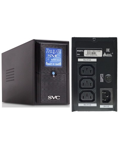 SVC V-650-L-LCD/A2. Источник бесперебойного питания. SVC в Хабаровске