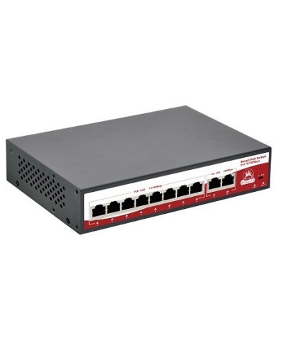 SR-PS0820FBL. Коммутатор с питанием по PoE. SarmatT в Хабаровске