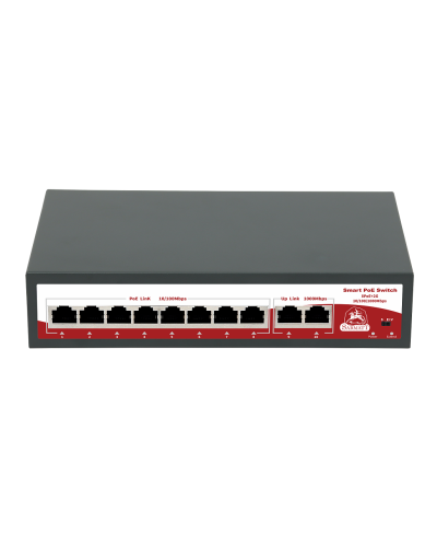 SR-PS0820GBL. Коммутатор с питанием по PoE. SarmatT в Хабаровске