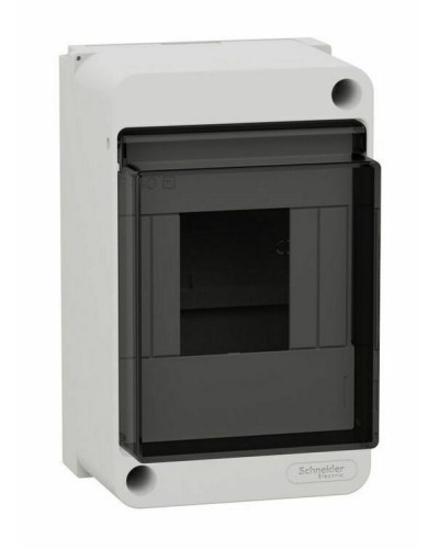 City9 Box 4 модуля навесной с прозрачной дверцей (EZ9EAB104). Щиток модульный. Systeme Electric в Хабаровске