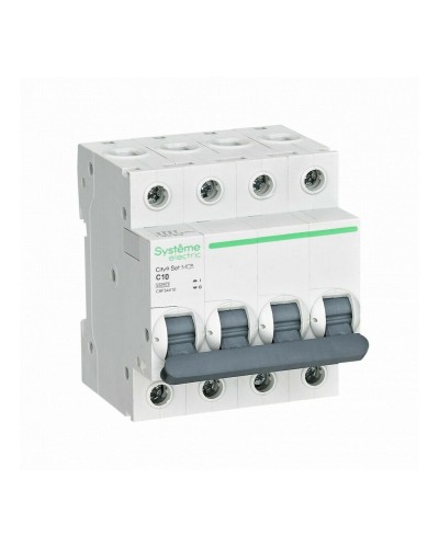 City9 Set 4P 10А 4.5kA С (C9F34410). Автоматический выключатель. Systeme Electric в Хабаровске