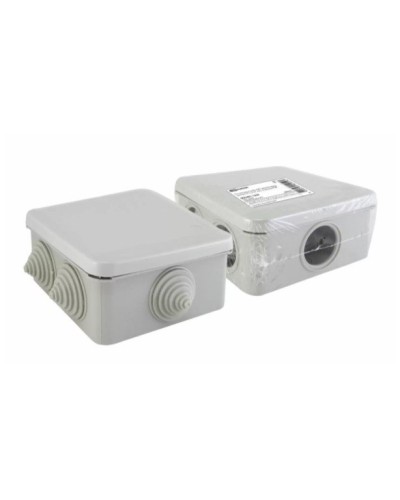 Коробка ОП 100х100х50мм, крышка, IP55, 6 вх. (SQ1401-1255). Распаячная коробка. TDM ЕLECTRIC в Хабаровске