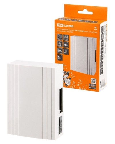 ЗПС-10/2-ЭМ, эл.мех - Ding-Dong, без кнопки, AC 230V (SQ1901-0046). Звонок проводной. TDM ЕLECTRIC в Хабаровске