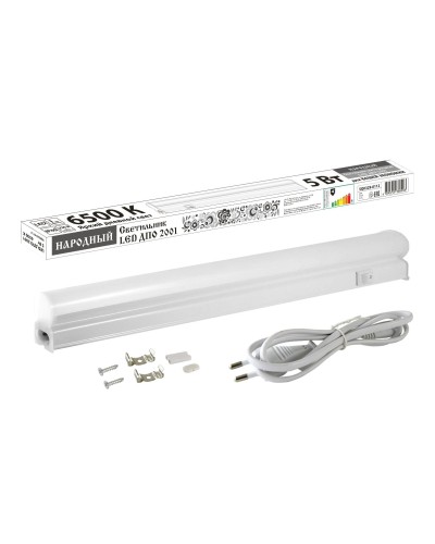 ДПО 2001 5 Вт, 6500К, IP40 (SQ0329-0112). Светильник LED. TDM ЕLECTRIC в Хабаровске