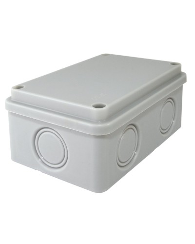 Коробка ОП 120х80х50мм, крышка, IP55, 6 вх., без гермовводов (SQ1401-0825). Распаячная коробка. TDM ЕLECTRIC в Хабаровске