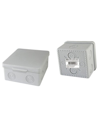 Коробка ОП 80х80х50мм, крышка, IP54, 7вх., без гермовводов (SQ1401-0822). Распаячная коробка. TDM ЕLECTRIC в Хабаровске