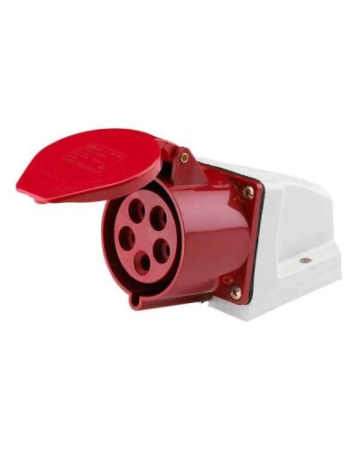 Розетка 125 стационарная 3Р+РЕ+N 32А 380В IP44 (SQ0602-0006). Розетка. TDM ЕLECTRIC в Хабаровске