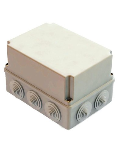 Коробка ОП 190х140х120мм, крышка, IP44, 10 гермовводов (SQ1401-1245). Распаячная коробка. TDM ЕLECTRIC в Хабаровске