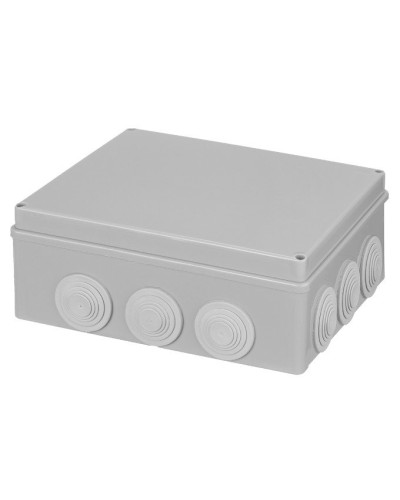 Распаячная коробка ОП 240х190х90мм, крышка, IP55, 12 гермовводов TDM (SQ1401-1143). Распаячная коробка ОП. TDM ЕLECTRIC в Хабаровске