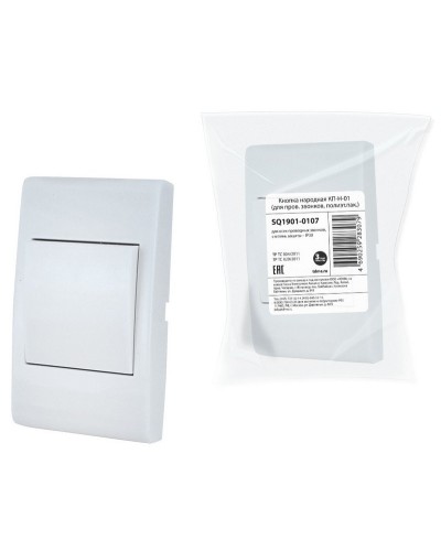 КП-Н-01 (SQ1901-0107). Кнопка для проводных звонков. TDM ЕLECTRIC в Хабаровске