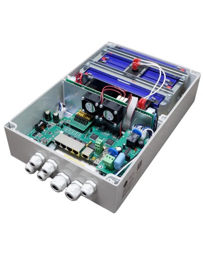 Tfortis PSW-1G4F UPS. Коммутатор с питанием по PoE. TFortis в Хабаровске
