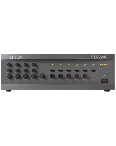 VM-2240 ER (TOA). Усилитель трансляционный зональный, 240 Вт. TOA в Хабаровске