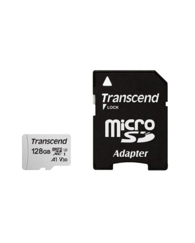 TS128GUSD300S-A. Карта памяти microSDXC, 128 ГБ, Class 10. TRANSCEND в Хабаровске