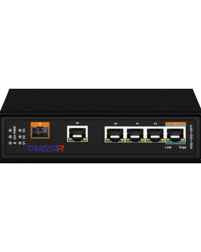 TR-NS15061S-150-4POE. Коммутатор с PoE. Trassir в Хабаровске
