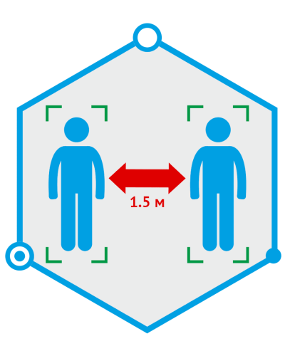 TRASSIR Social Distance Detector. Программное обеспечение для IP систем видеонаблюдения. Trassir в Хабаровске