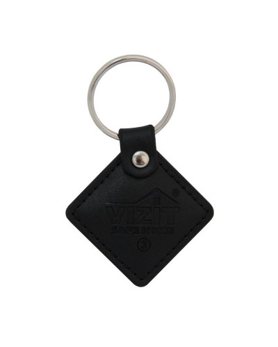 VIZIT-RF2.2 (Black). Брелок proximity кожаный. VIZIT в Хабаровске