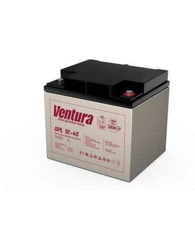 Ventura GPL 12-45. Аккумулятор герметичный свинцово-кислотный. Ventura в Хабаровске