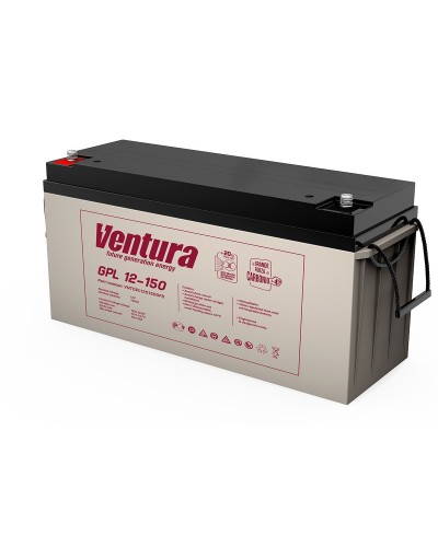 Ventura GPL 12-150. Аккумулятор герметичный свинцово-кислотный. Ventura в Хабаровске