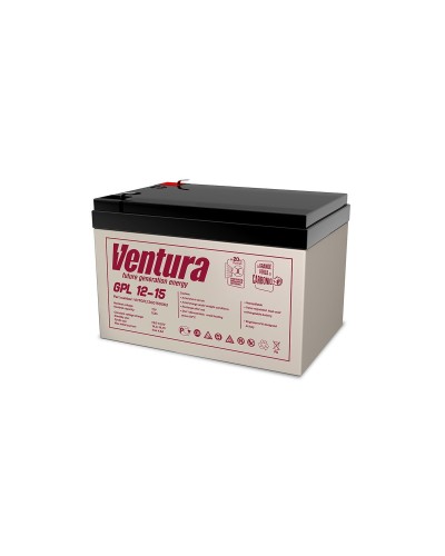 Ventura GPL 12-15. Аккумулятор герметичный свинцово-кислотный. Ventura в Хабаровске