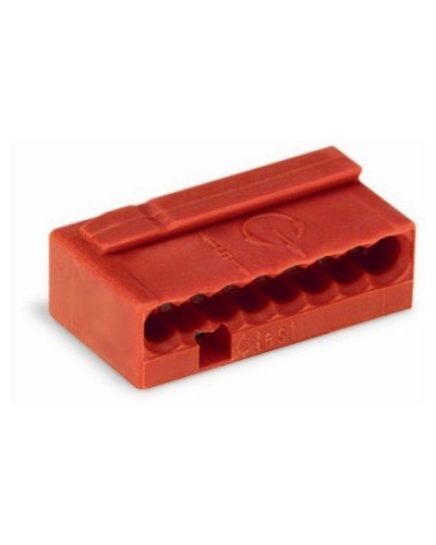 WAGO 243-808 Клемма MICRO 8-проводная красная. Клемма для распределительных коробок. WAGO в Хабаровске
