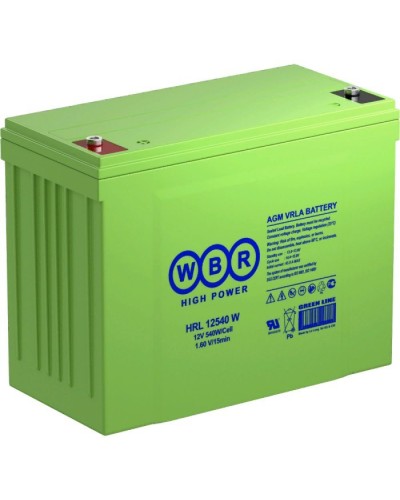 WBR HRL12540W. Аккумулятор герметичный свинцово-кислотный. WBR в Хабаровске