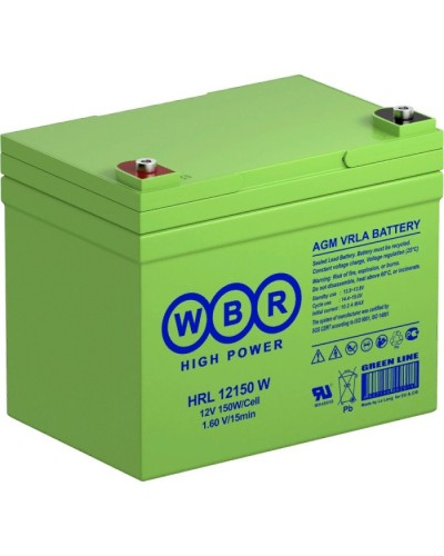 WBR HRL12150W. Аккумулятор герметичный свинцово-кислотный. WBR в Хабаровске