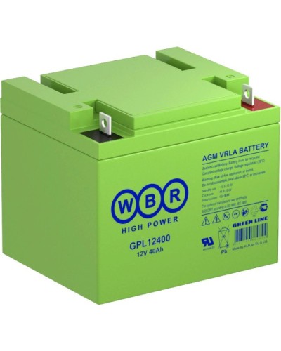 WBR GPL12400. Аккумулятор герметичный свинцово-кислотный. WBR в Хабаровске