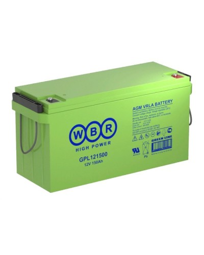 WBR GPL121500. Аккумулятор герметичный свинцово-кислотный. WBR в Хабаровске