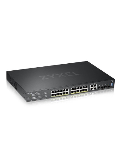 GS2220-28HP-EU0101F. Гибридный L2 коммутатор PoE+. ZYXEL в Хабаровске