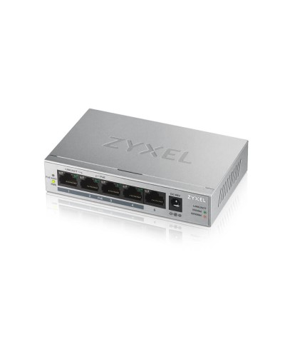 GS1005HP-EU0101F. Коммутатор сетевой PoE неуправляемый. ZYXEL в Хабаровске