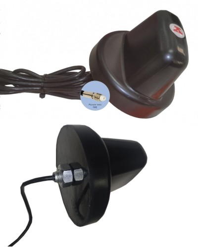 Антера МС 1163 FME 3м, врезная, 2-7,5dB. Антенна универсальная врезная, антивандальная. Антей-Ко в Хабаровске