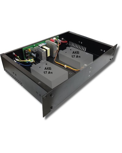 СКАТ-2400И7 RACK (СКАТ ИБП-24/4,5-2x17-RACK) (2143). Источник вторичного электропитания резервированный. Бастион в Хабаровске