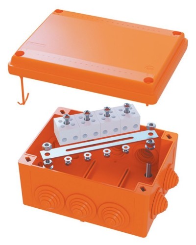 Коробка FS 100х100х50 5P (FSB11506): Коробка ответвительная огнестойкая из термопласта в Хабаровске