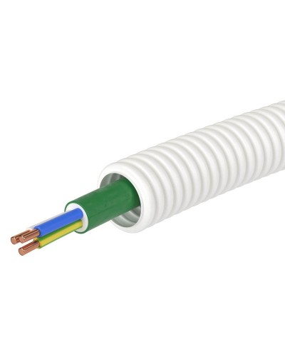 Труба ПЛЛ D20 + ППГнг(А)-HF 3х2,5 (ГОСТ+) (8S82050HF). Гофрошланг с кабелем. ДКС в Хабаровске