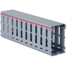 Короб перфорированный, серый RL12 40x100 (00161RL): Короб перфорированный
